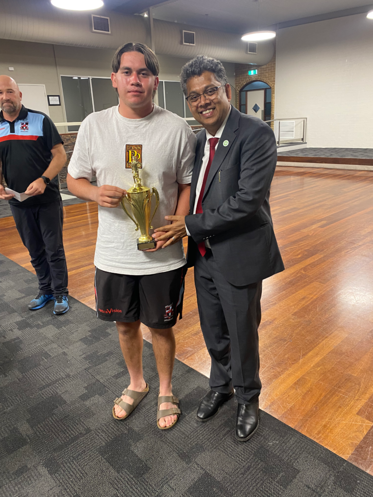 Roach Headlines Junior Awards with Hansell Trophy