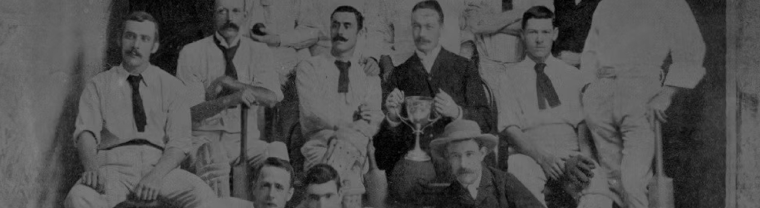 Historic Willetton cricket team photograph