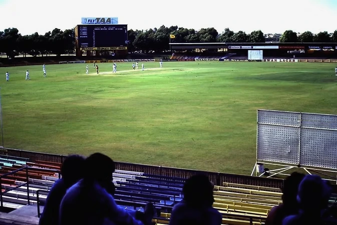 Cricket match at the WACA ground