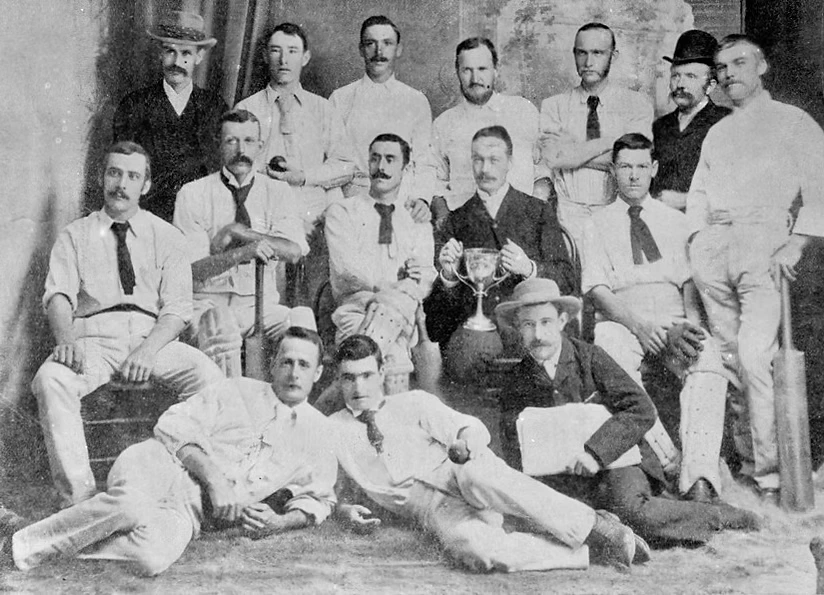 West Perth Cricket Club Premiers 1891-92 team photograph