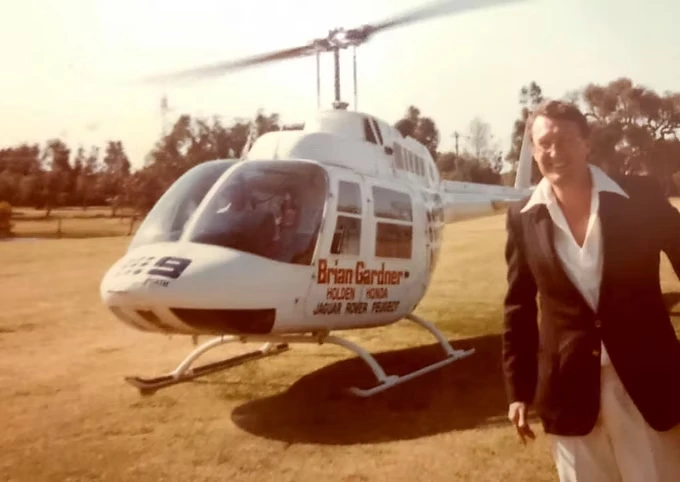 Helicopter at Willetton Sports Club