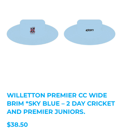 Sky Wide Brim (Jnrs and 2-day cricket)